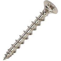 Hinge-Tite PZ Double-Countersunk Thread Cutting Hinge Screws 4mm x 30mm 50 Pack (70879)