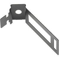 D-Line Pre-Galvanised Steel Safe-D Conduit Saddles 25mm Black 100 Pack (708KU)