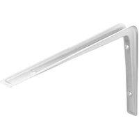 Essentials Cantilever Shelf Brackets White 220mm x 155mm 20 Pack (708VJ)