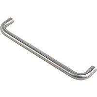 Eurospec Fire Rated D Pull Handle Satin Stainless Steel 19mm x 319mm (7090J)