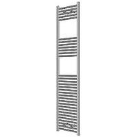 Flomasta 1800mm x 400mm 1858BTU Chrome Flat Towel Radiator (709TF)