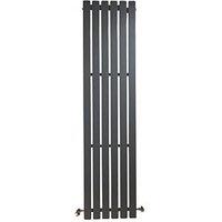 Ximax Erupto Square 1800mm x 285mm 3099BTU Anthracite Vertical Designer Radiator (71091)