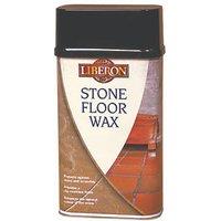 Liberon 1Ltr Clear Satin Water-Based Floor Wax (7109F)