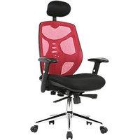 Nautilus Designs Polaris High Back Executive Chair Red (710PK)