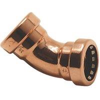 Tectite Sprint Copper Push-Fit Equal 135 Elbow 15mm (711FJ)