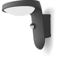 Philips Tyla Outdoor LED Wall Light With PIR Sensor Anthracite 9W 820lm (711JC)