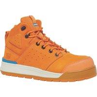 Hard Yakka 3056 PR Size 4 Womens Orange Water-Resistant Safety Boots (711KE)