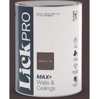 LickPro Max+ 5Ltr Purple 03 Eggshell Emulsion Paint (711TM)