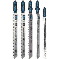 Spyder Wood T-Shank Jigsaw Blades 5 Piece Set (711YL)