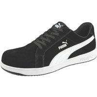 Puma Iconic Size 7 Black Safety Trainers (712YT)