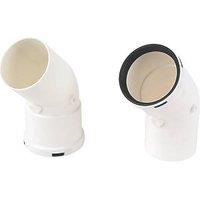 Ariston Plume MF Elbows 45 2 Pack (71350)