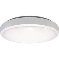 4lite LED Wall/Ceiling Light with Microwave Sensor White 18W 1847lm (713KK)