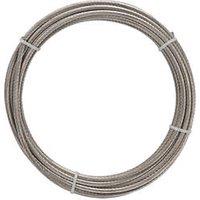 Essentials Wire Rope Stainless Steel 6mm x 50m (714FE)