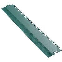 Ecotile E500/7 Interlocking Edge Ramps Green 500mm x 90mm 2 Pack (714RV)
