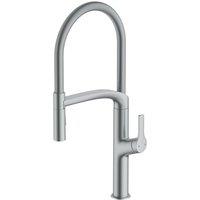 Swirl Boyne Pull-Out Spray Mixer Kitchen Tap Stainless Steel-Effect (714YT)