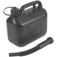 Hilka Pro-Craft Plastic Fuel Can Black 5Ltr (71571)