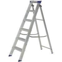 Werner Aluminium 0.98m 6 Step Swingback A Frame Step Ladder (715FV)