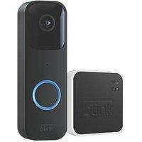 Blink Smart Video Wireless Doorbell with Sync Module 2 Black (715KJ)