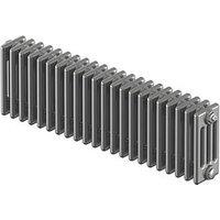 Acova 300mm x 1042mm 3145BTU Silver Horizontal 4 Column Radiator (71657)