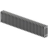 Acova 300mm x 1502mm 4575BTU Silver Horizontal 4 Column Radiator (71666)