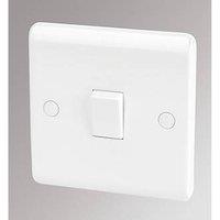 LAP 10AX 1-Gang 1-Way Light Switch White (71728)