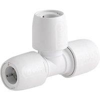 Hep2O Plastic Push-Fit Equal Tee 15mm (7174F)