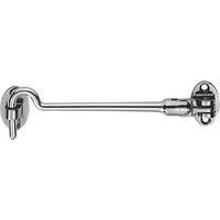 Eurospec Silent Pattern Cabin Hook Bright Stainless Steel 200mm (7175P)