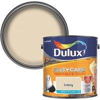Dulux EasyCare Washable & Tough 2.5Ltr Ivory Matt Emulsion Paint (7176T)