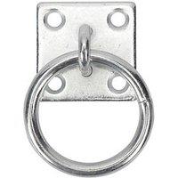 Essentials Steel Ring on Plates 50mm x 50mm 2 Pack (717FE)