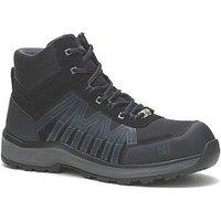 CAT Charge Hiker Size 6 Black Water-Resistant Safety Boots (717KE)