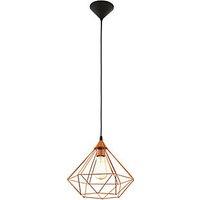 Eglo Tarbes Single Pendant Light Copper (717PL)