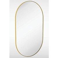 Sensio Nebula Oval Illuminated Bathroom Mirror Brass With 2496lm LED Light 1000mm x 600mm (718PL)