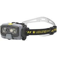 LEDlenser HF8R Work Rechargeable LED Head Lamp Black/Yellow 1600lm (718RA)