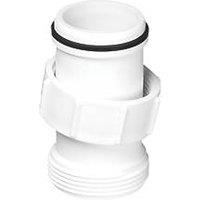 McAlpine T12A-3 1 1/2" BSP Coupler White 40mm x 40mm (7195V)