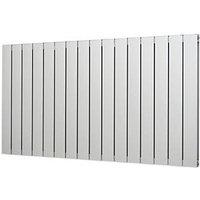 Blaze 600mm x 1115mm 3907BTU Matt Chrome Horizontal Designer Radiator (7202F)