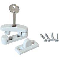 Smith & Locke Window Swing Lock White (7203P)