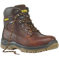 DeWalt Titanium Size 8 Tan Waterproof Steel Toe Cap Safety Boots (72091)