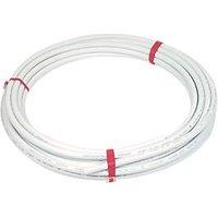 Flomasta Push-Fit PE-X Barrier Pipe 15mm x 50m White (72192)