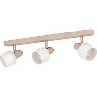 Eglo Corato 3-Light Ceiling Light Sandy/White (721PL)