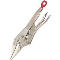 Milwaukee Flat Jaw Long Nose Locking Pliers 9" (230mm) (721TF)