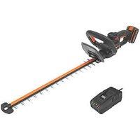 Worx WG263E 56cm 20V 1 x 4.0Ah Lithium PowerShare Brushless Cordless Hedge Trimmer (722HA)