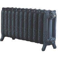 Arroll 470mm x 914mm 3378BTU Black Cast Iron 3 Column Radiator (7237P)