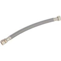 Flomasta Straight Flexible Compression Hose 15mm x 1/2" x 300mm (723FA)