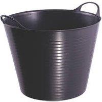 Red Gorilla Polyethylene Tub Black 26Ltr (723HL)