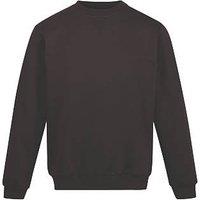 Regatta Pro Crew Neck Sweatshirt Black Medium 40 Chest (723JT)