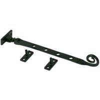 Monkeytail Casement Stay Antique Black 250mm (72539)