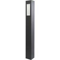 LAP Davern 900mm Outdoor LED Post Light Black 20W 2000lm (725FM)