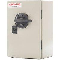 Contactum DFS025K 25A 3P+N+E Fused 3-Phase Enclosed Switch Fuse (725HE)