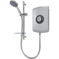 Triton Amore Brushed Steel 9.5kW Electric Shower (726JF)