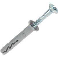 Rawlplug R-FX-N-L Nylon Hammer-In Fixings 5mm x 30mm 100 Pack (726VA)